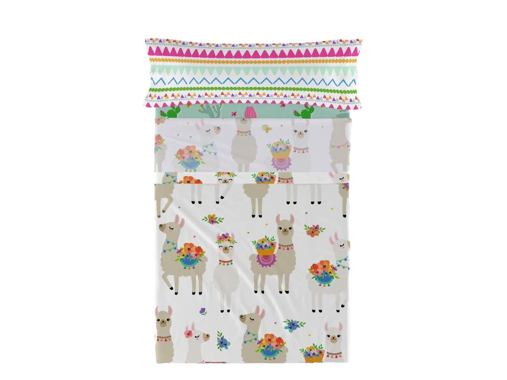 Parure Drap 160x270 Cm Cute Llamas 5 Parure Drap 160x270 Cm Cute Llamas – Image 5