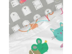 Parure Drap 160x270 Cm Cat & Mouse -Herman Miller Magasin linge de lit 11322947