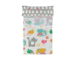 Parure Drap 160x270 Cm Cat & Mouse -Herman Miller Magasin linge de lit 11322949