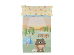 Parure Drap 160x270 Cm Camping -Herman Miller Magasin linge de lit 11323015