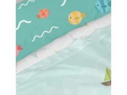 Parure Drap 160x270 Cm World Map -Herman Miller Magasin linge de lit 11323031