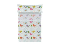 Parure Drap 180x270 Cm Little Birds -Herman Miller Magasin linge de lit 11323325