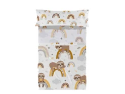 Parure Drap 180x270 Cm Sleepy Sloth -Herman Miller Magasin linge de lit 11323353