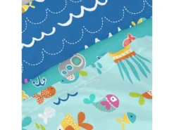 Parure Drap 180x270 Cm Sea Life -Herman Miller Magasin linge de lit 11323619