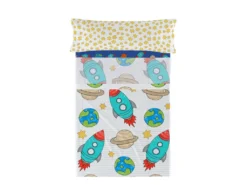 Parure Drap 180x270 Cm Space Rocket -Herman Miller Magasin linge de lit 11323883