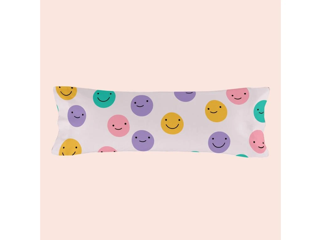 Taie D'oreiller 60x60 Cm Funny Faces 3 Taie D'oreiller 60x60 Cm Funny Faces – Image 3