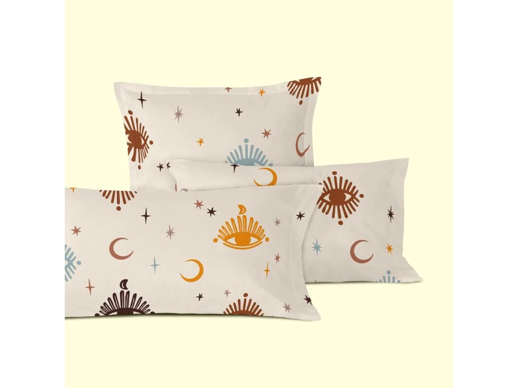 Taie D'oreiller 45x110 Cm (x2) Mystical 1 Taie D'oreiller 45x110 Cm (x2) Mystical