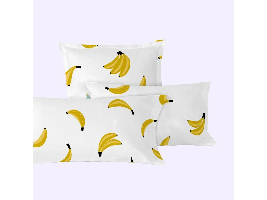 Taie D'oreiller 60x60 Cm Sweet Banana 1 Taie D'oreiller 60x60 Cm Sweet Banana