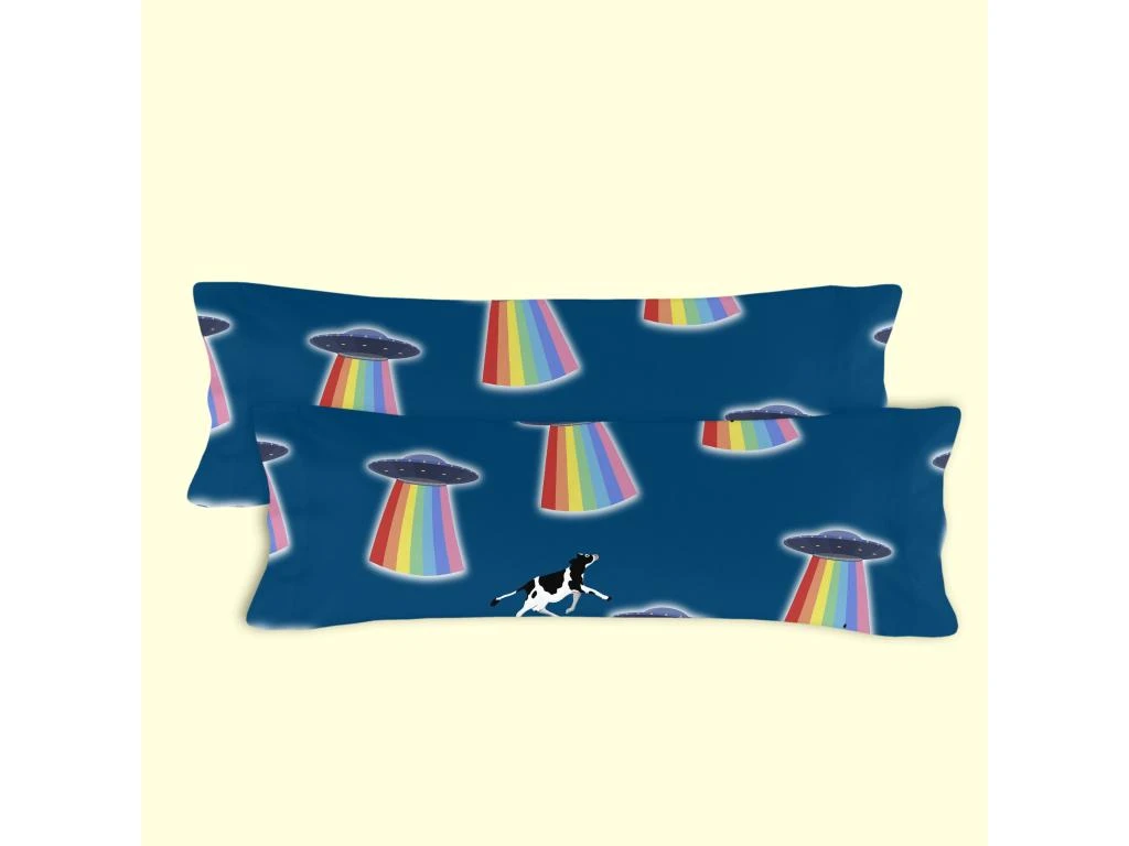 Taie D'oreiller 50x75 Cm (x2) Ovni 2 Taie D'oreiller 50x75 Cm (x2) Ovni – Image 2