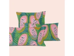 Taie D'oreiller 45x125 Cm Papaya