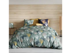 Housse De Couette 140x200 Cm + 1 Taie D'oreiller 63x63 Cm 100% Coton 57 Fils Cottey