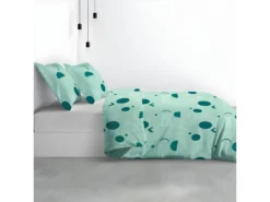 Housse De Couette 140x200 Cm + 1 Taie D'oreiller 100% Polyester 60 Gsm Hawak -Herman Miller Magasin linge de lit 12490911