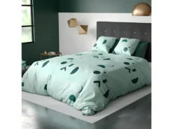 Housse De Couette 140x200 Cm + 1 Taie D'oreiller 100% Polyester 60 Gsm Hawak -Herman Miller Magasin linge de lit 12490913