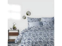 Housse De Couette 220x240 Cm + 2 Taies D'oreiller 100% Coton 57 Fils Towny