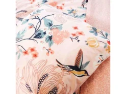 Housse De Couette 220x240 Cm + 2 Taies D'oreiller 63x63 Cm 100% Coton 57 Fils Panga -Herman Miller Magasin linge de lit 12516299