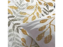 Housse De Couette 220x240 Cm + 2 Taies D'oreiller 65x65 Cm 100% Coton Bio 57 Fils Eloa -Herman Miller Magasin linge de lit 12565071