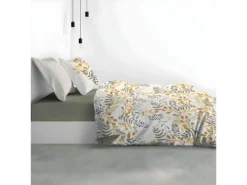 Housse De Couette 220x240 Cm + 2 Taies D'oreiller 65x65 Cm 100% Coton Bio 57 Fils Eloa -Herman Miller Magasin linge de lit 12565075