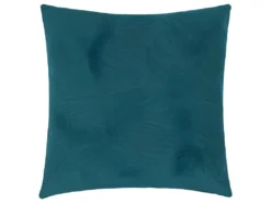 Dessus De Lit Réversible Bleu Canard Imprimé Jungle 240 X 260 Cm Avec 2 Taies -Herman Miller Magasin linge de lit 12566547