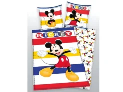 Parure De Couette 140 X 200 "mickey Mouse 3" Microfibre / 100% Polyester