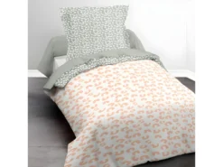 Parure De Couette 140 X 200 "strange" 100% Coton / 57 Fils/cm2