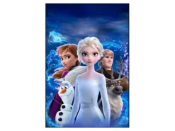 Parure De Couette 140 X 200 "la Reine Des Neiges" Trust Your Journey Microfibre / 100% Polyester -Herman Miller Magasin linge de lit 13204299