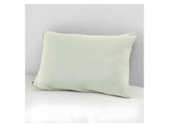 Taie D'oreiller "Gaze De Coton" - Gaïa Vert D'Eau - 50 X 70 Cm