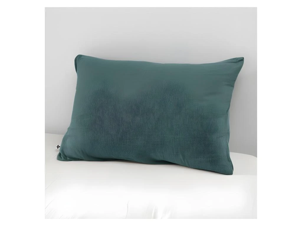 Taie D'oreiller "Gaze De Coton" - Gaïa Canard - 50 X 70 Cm 1 Taie D'oreiller "Gaze De Coton" - Gaïa Canard - 50 X 70 Cm