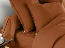 Housse De Couette "Candice" Flanelle De Coton - Candice Tomette - Housse De Couette 200 X 200 Cm -Herman Miller Magasin linge de lit 13546493