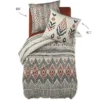 Parure De Couette 140 X 200 "Minots" Réversible 100% Coton / 57 Fils/cm² - Ethnic