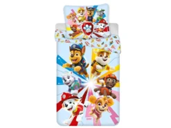 Parure De Couette 140 X 200 "Pat Patrouille Friends" Microfibre / 100% Polyester