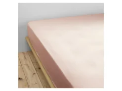 Drap Housse "Gaze De Coton" - Gaïa Guimauve - 160 X 200 Cm Bonnet De 30 Cm