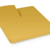 Drap Housse Relaxation Uni 2x80x200 Cm Coton ALTO Jaune Bourdon TR Tête Relevable Uniquement
