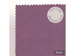 Drap Housse Uni 140x190 Cm Coton ALTO Raisin -Herman Miller Magasin linge de lit 14151045