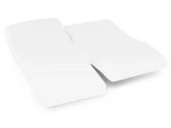 Protège Matelas Imperméable 2x90x200 Cm Lit Articulé TPR Bonnet 30cm ARNON Molleton Coton Contrecollé Polyuréthane