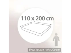 Protège Matelas Imperméable Antony 110x200 Grand Bonnet 40cm 13 Protège Matelas Imperméable Antony 110x200 Grand Bonnet 40cm -Herman Miller Magasin linge de lit 14164087