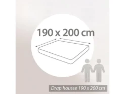 Protège Matelas Imperméable 190x200 Cm Antony -Herman Miller Magasin linge de lit 14165755