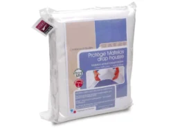 Protège Matelas Imperméable Antony 160x200 Grand Bonnet 30cm