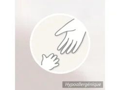 Protège Matelas Absorbant Antonin Blanc 110x190 -Herman Miller Magasin linge de lit 14450131