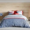 Housse De Couette 220x240 Cm + 2 Taies D'oreiller Carrées 100% Coton 57 Fils Santory