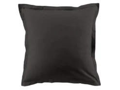 Housse De Couette 240x260 Cm + 2 Taies D'oreiller Carrées 100% Coton 57 Fils Gris Foncé 5 Housse De Couette 240x260 Cm + 2 Taies D'oreiller Carrées 100% Coton 57 Fils Gris Foncé -Herman Miller Magasin linge de lit 16738755