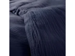 Parure De Couette "Gaze De Coton" 260 X 240 Pour Lit 2 Places "King Size" 160 à 180 Cm - Gaze De Coton Orage -Herman Miller Magasin linge de lit 18879133