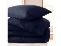 Parure De Couette "Gaze De Coton" 260 X 240 Pour Lit 2 Places "King Size" 160 à 180 Cm - Gaze De Coton Orage -Herman Miller Magasin linge de lit 18879135