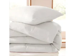 Parure De Couette "Gaze De Coton" 140 X 200 Pour Lit 1 Place - Gaze De Coton Neige -Herman Miller Magasin linge de lit 18879221