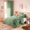 Parure De Couette "Gaze De Coton" 260 X 240 Pour Lit 2 Places "King Size" 160 à 180 Cm - Gaze De Coton Olive