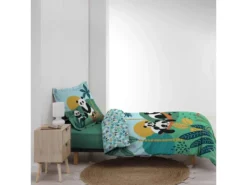 Parure De Lit Enfant Panda Life 140x200 -Herman Miller Magasin linge de lit 21301669