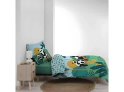 Parure De Lit Enfant Panda Life 140x200 -Herman Miller Magasin linge de lit 21301671