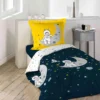 Parure De Lit Enfant Petit Astronaute 140x200 Cm