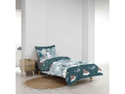 Parure De Lit Enfant Princesse Banquise 140x200 Cm -Herman Miller Magasin linge de lit 21301947