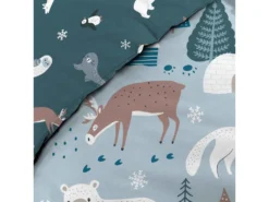 Parure De Lit Enfant Princesse Banquise 140x200 Cm -Herman Miller Magasin linge de lit 21301949