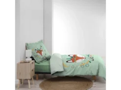 Parure De Lit Enfant Princesse Renardeau 140x200 Cm -Herman Miller Magasin linge de lit 21302271